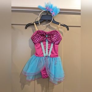 Mermaid Ballerina Costume (Size 5-6)